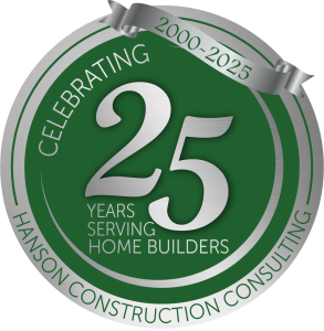 Celebrating 25 years serving home builders